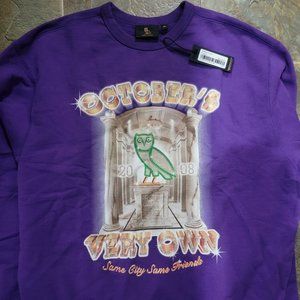 OVO x Same City Same Friends Crewneck - Men's Size 2XL - BRAND NEW with TAGS!!!!